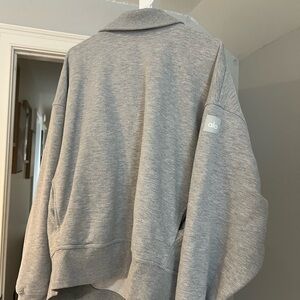 ALO Yoga Light Gray Hoodie